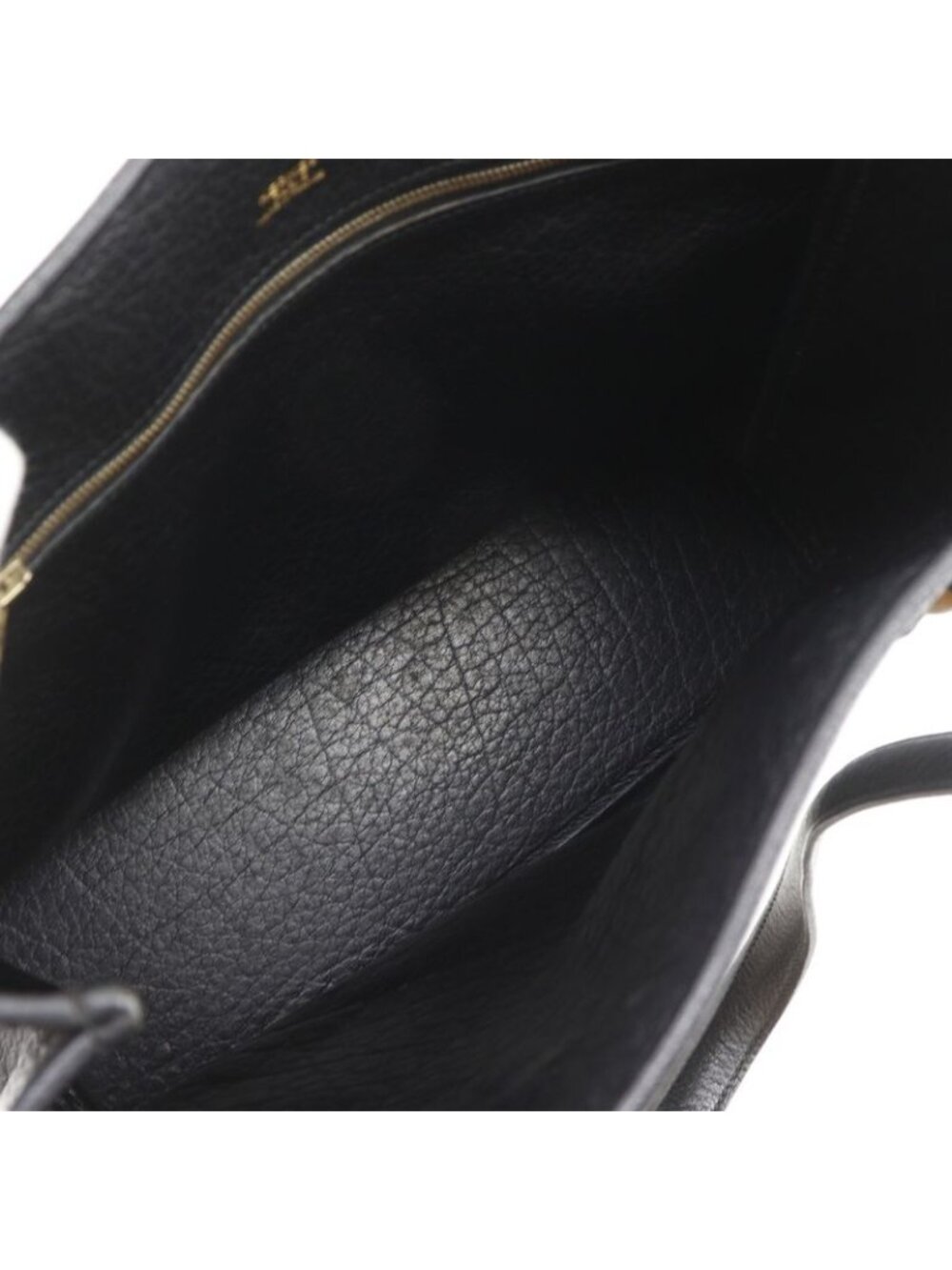 Hermes Gallop Ft1 Buffalo Black Tote - Picture 6 of 10